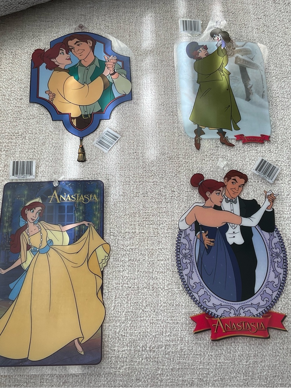 Anastasia Wall Accents Set of 4 Window Clings